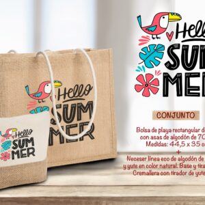 PACK BOLSO + NECESER HELLO SUMMER - BAKABOOM