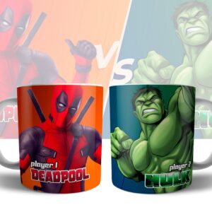 TAZA POOL DEAD VS HULK - BAKABOOM