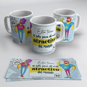 TAZA EL MAS ATRACTIVO - BAKABOOM