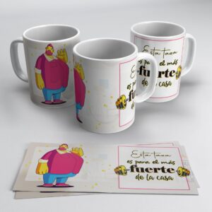 TAZA EL MAS FUERTE - BAKABOOM