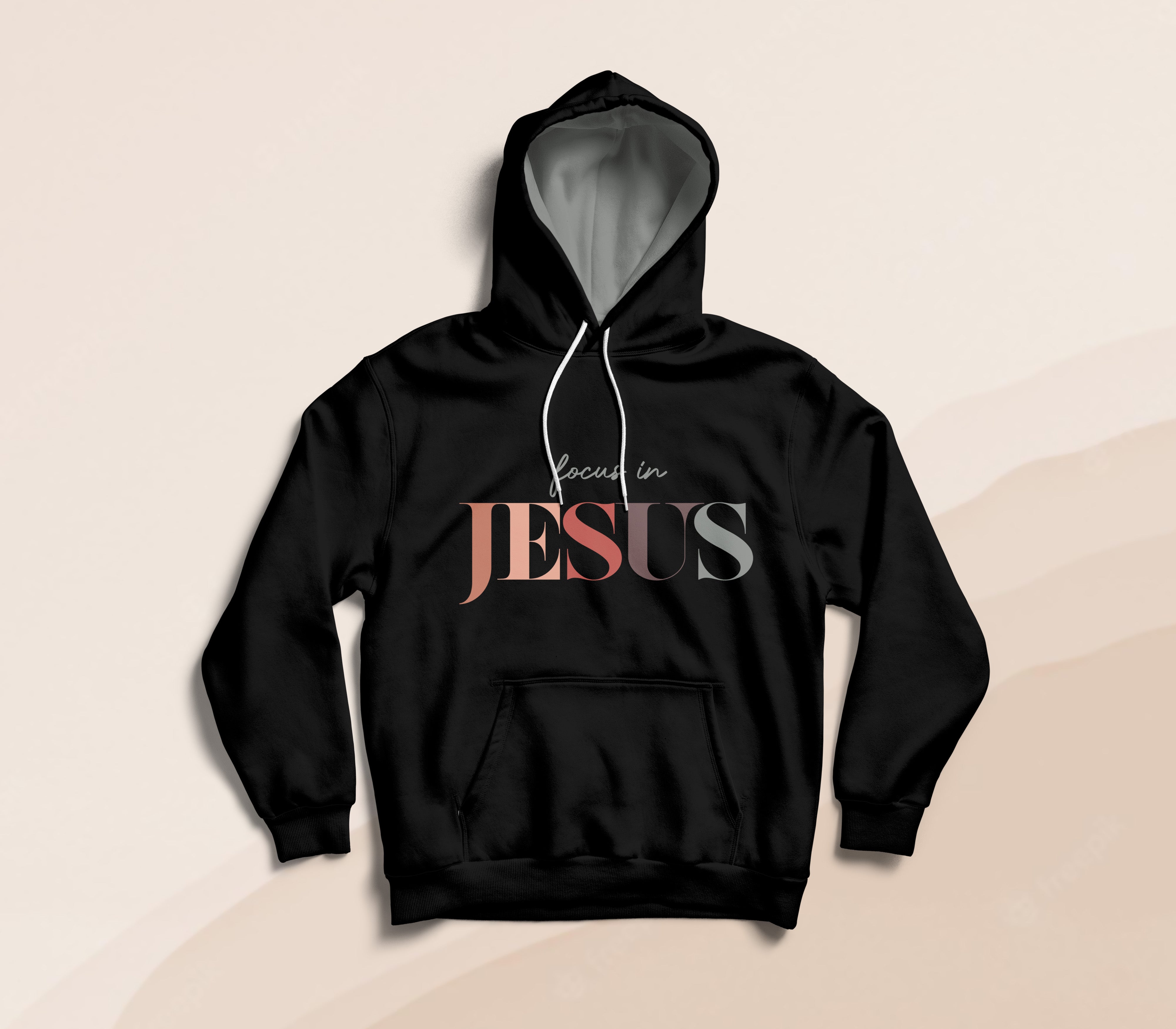 SUDADERA FOCUS IN JESUS - BAKABOOM