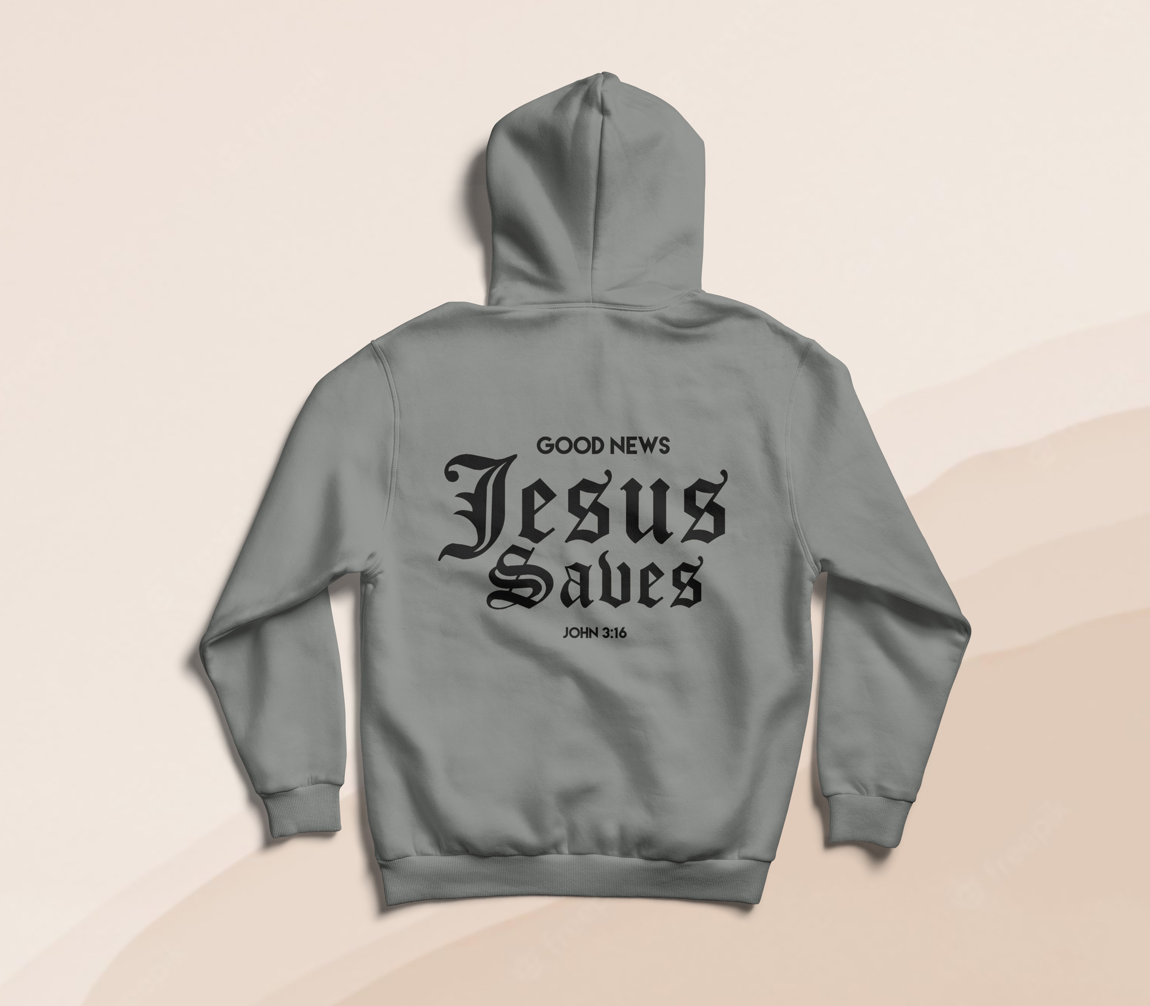 SUDADERA JESUS SAVE - BAKABOOM
