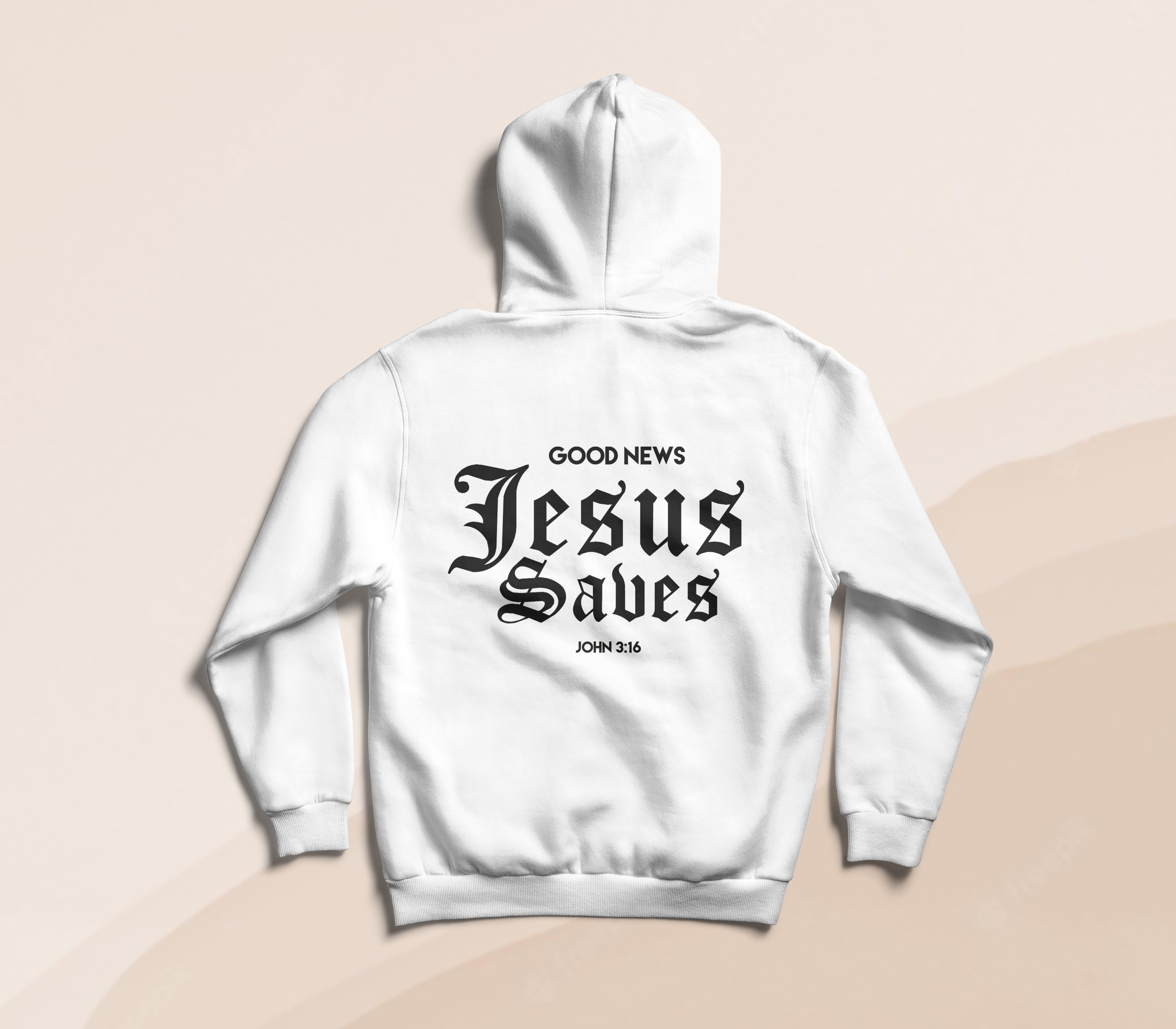 SUDADERA JESUS SAVE - BAKABOOM