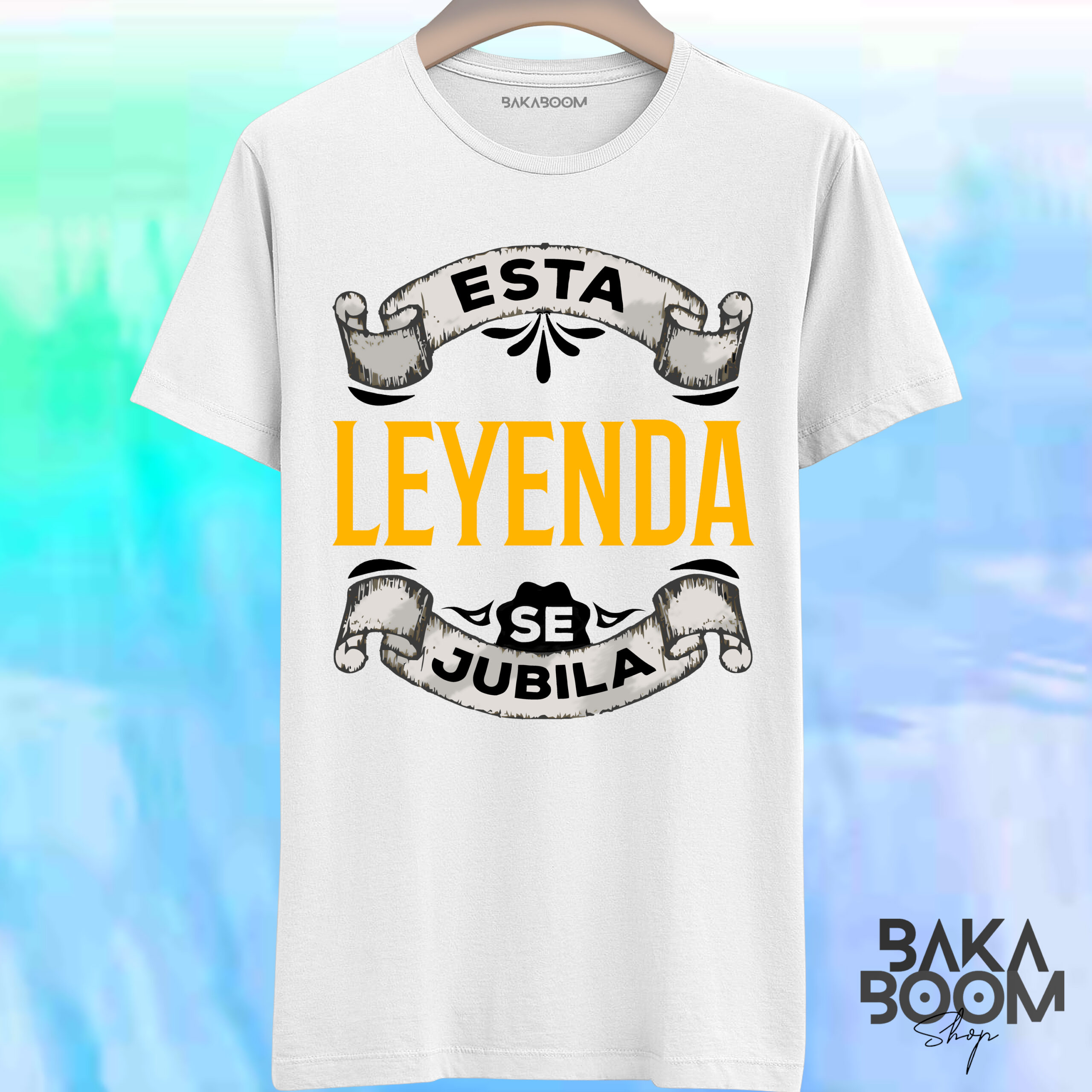 CAMISETA LA LEYENDA SE JUBILA - Imagen 2