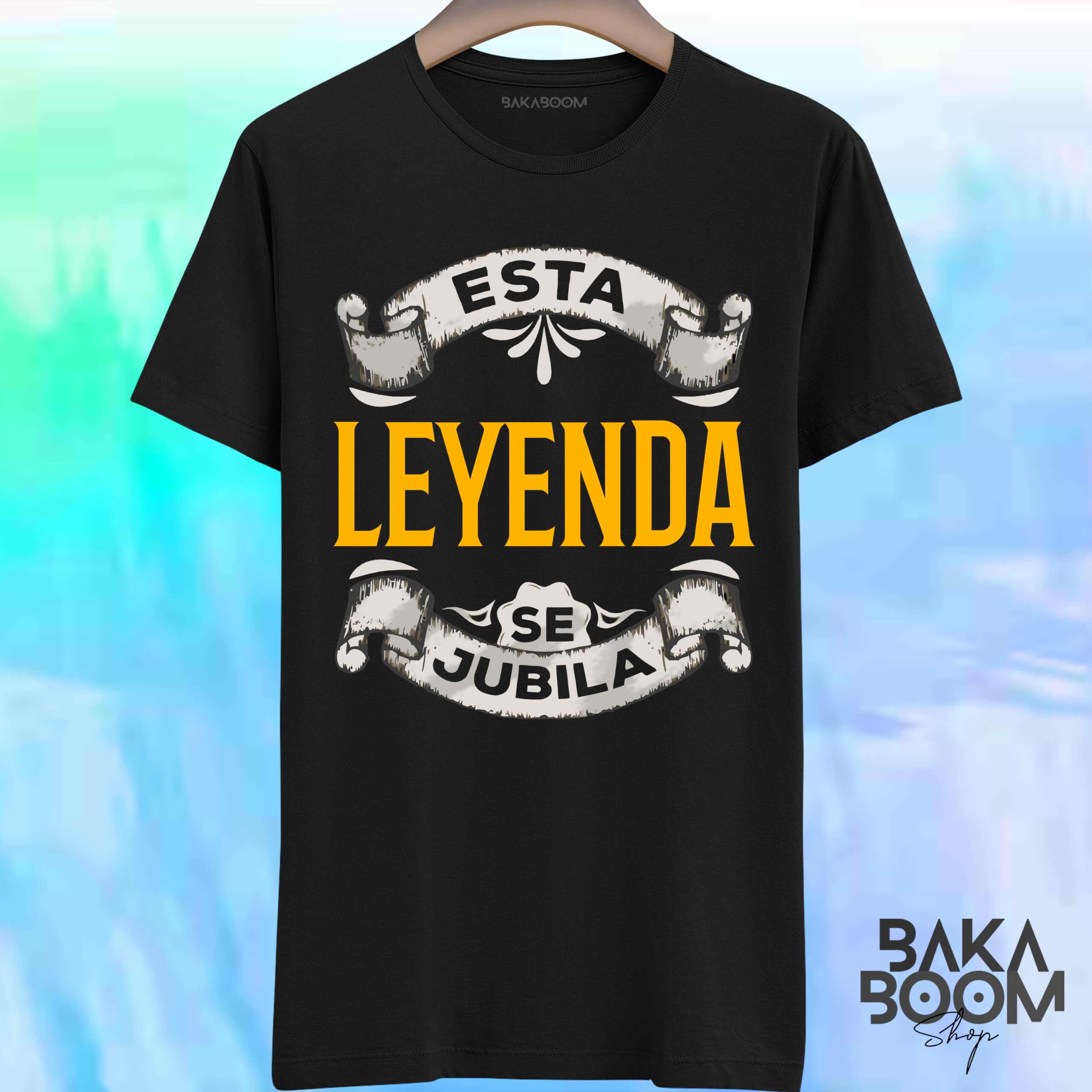 CAMISETA LA LEYENDA SE JUBILA