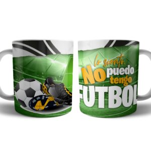 TAZA NO PUEDO TENGO FUTBOL - BAKABOOM