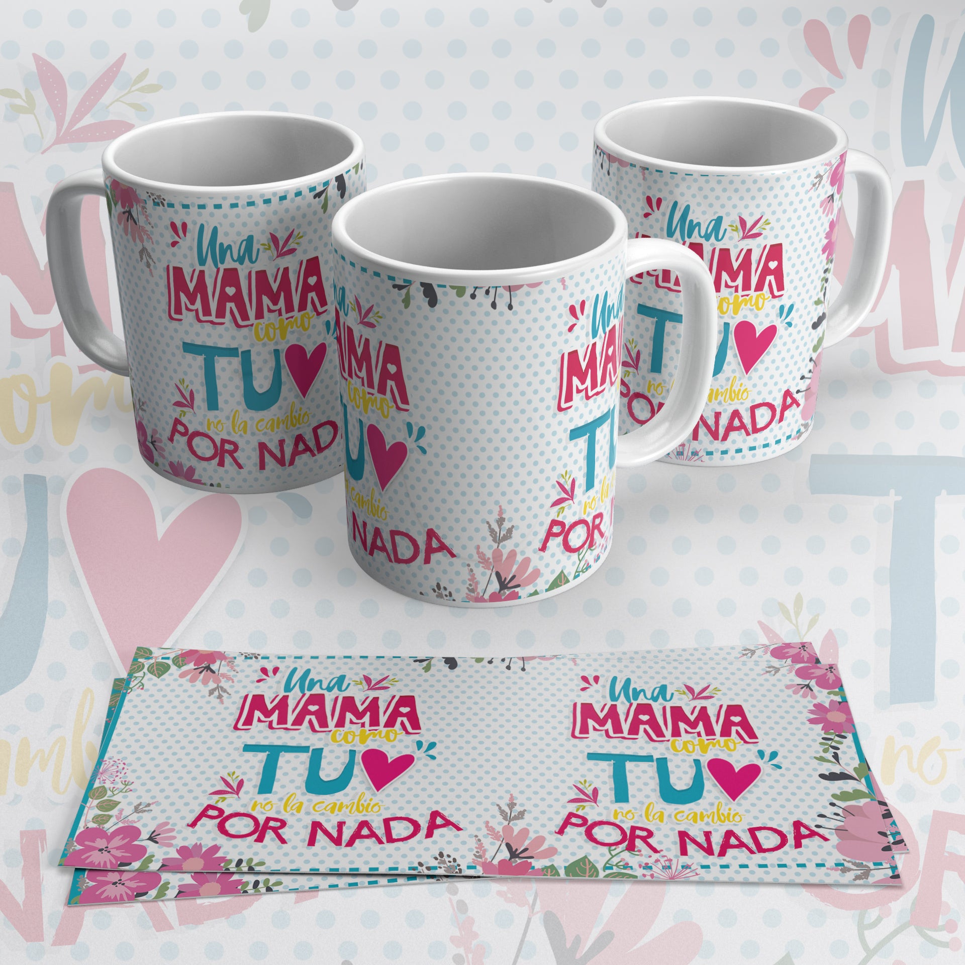 TAZA MAMA NO TE CAMBIO POR NADA