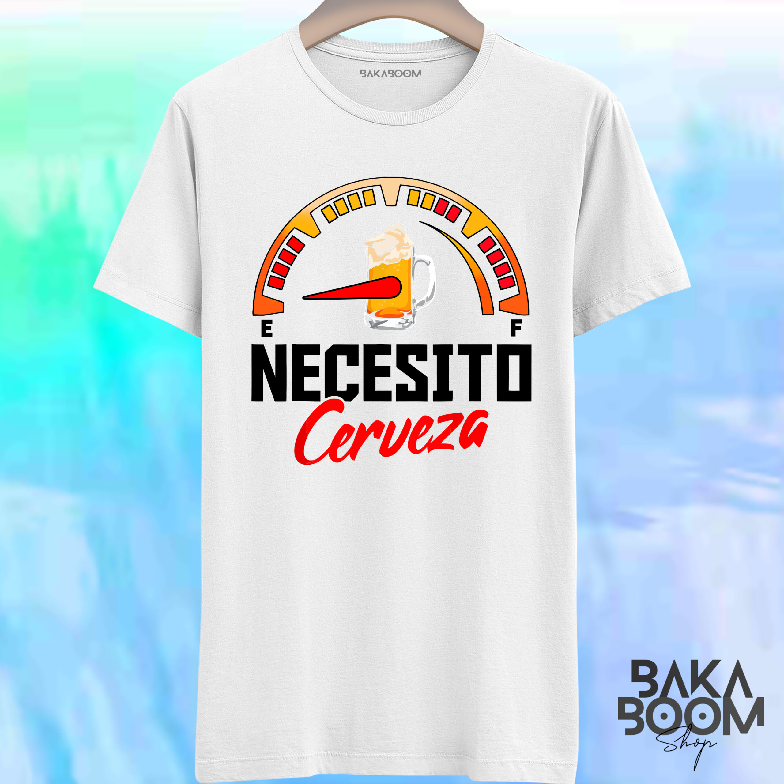 CAMISETA NECESITO MAS CERVEZA - Imagen 2