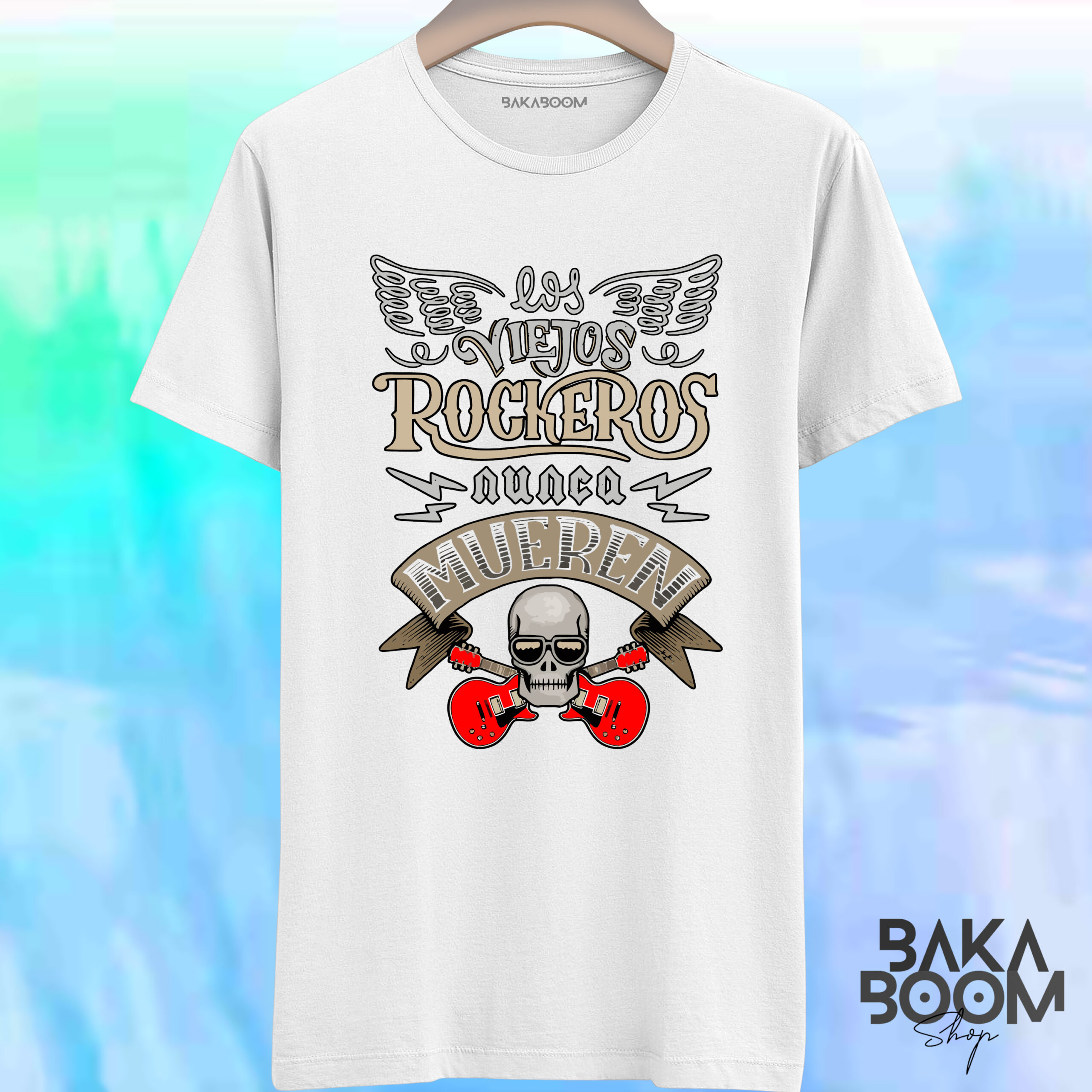 CAMISETA VIEJOS ROCKEROS - Imagen 2