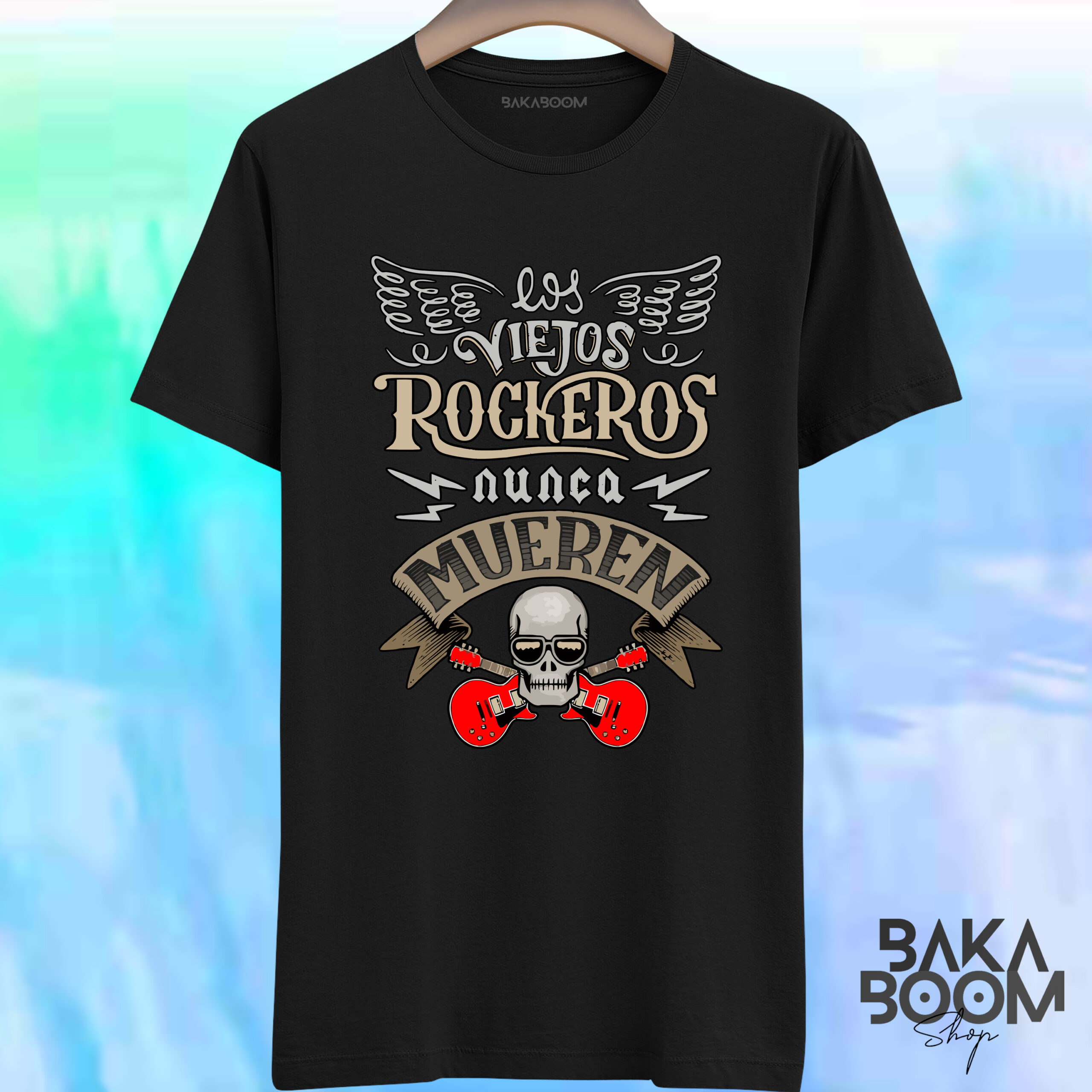 CAMISETA VIEJOS ROCKEROS