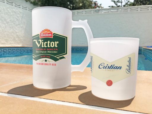 Jarras y vasos personalizados - Bakaboom