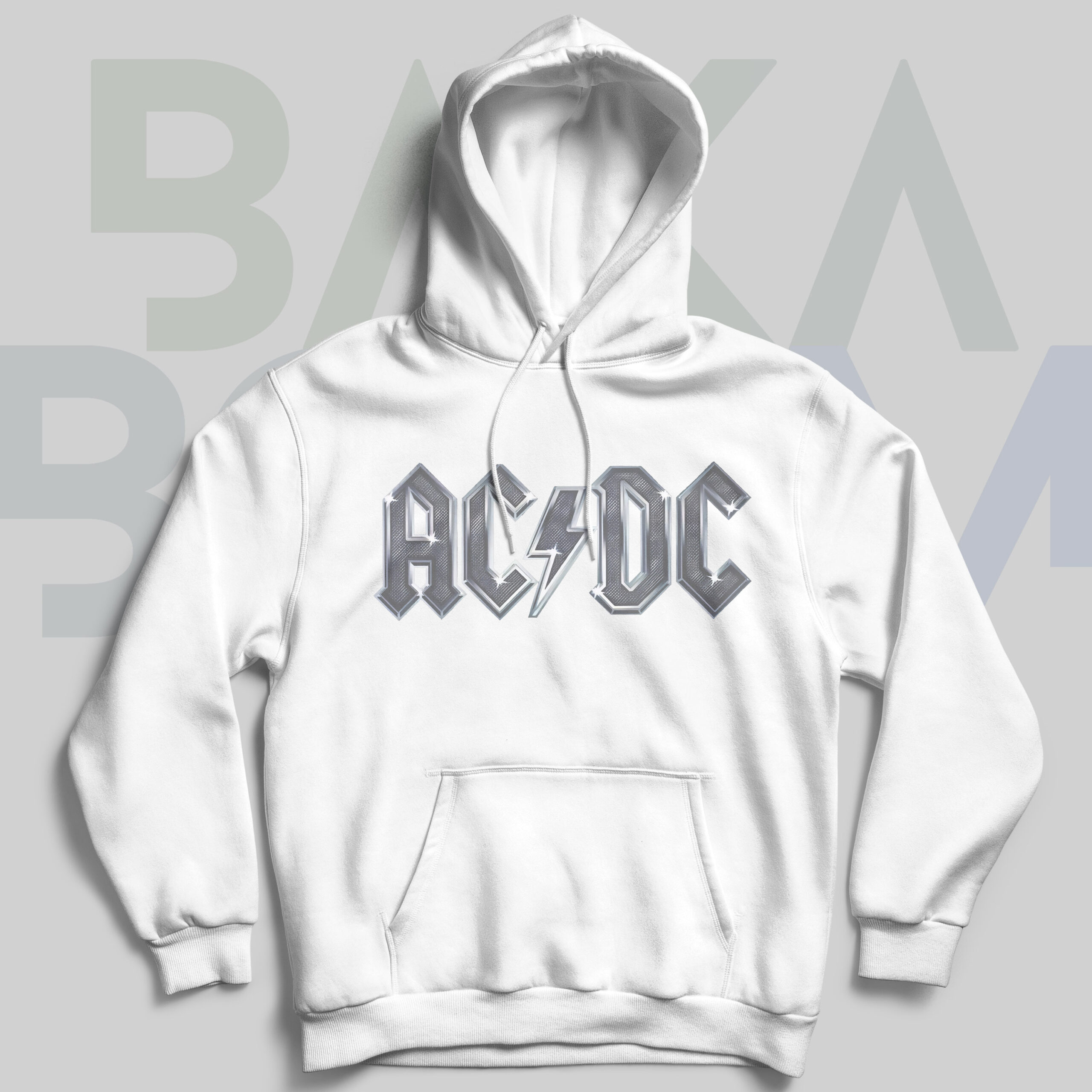 SUDADERA ACDC LOGO - Imagen 2