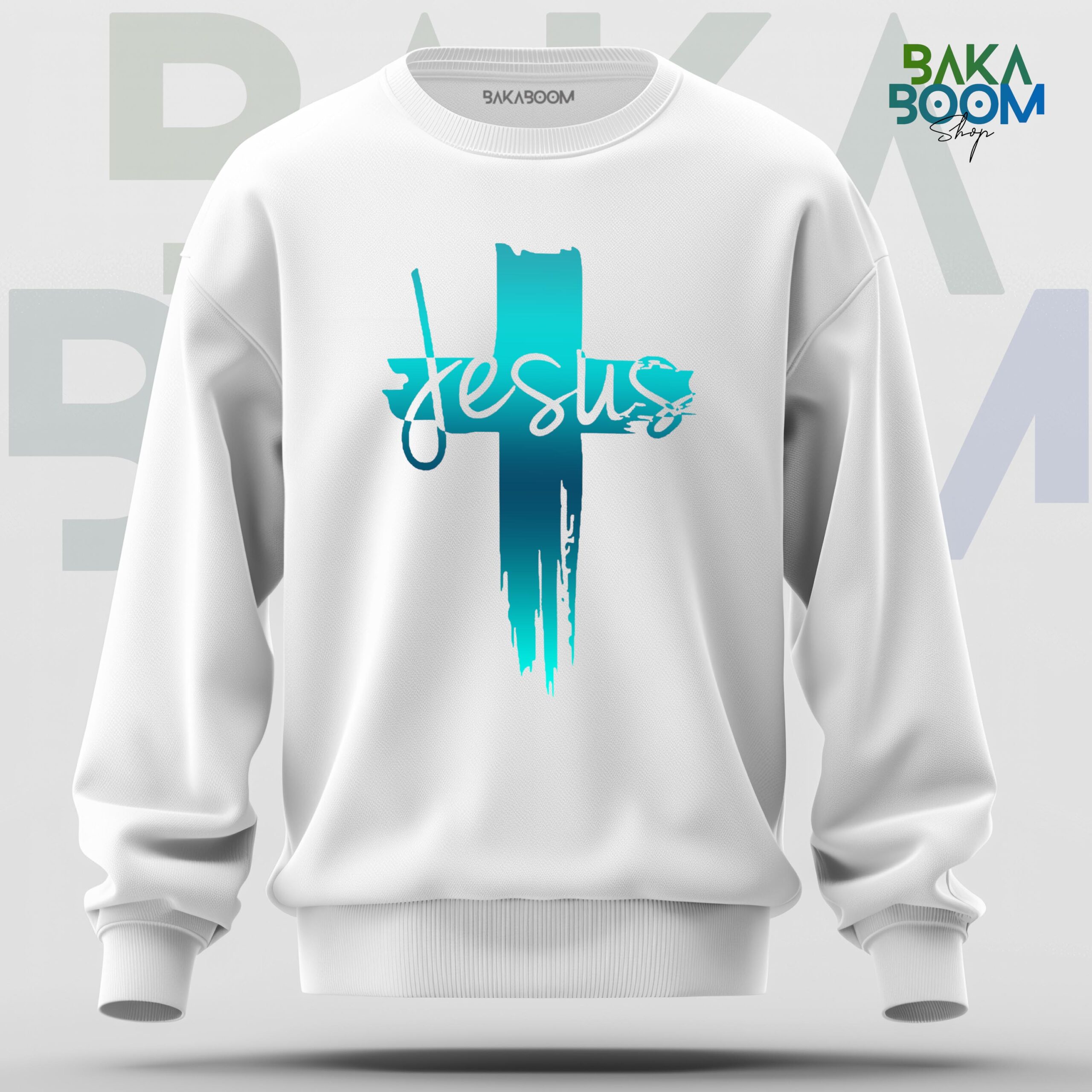 SUDADERA CRUZ JESUS - Imagen 2