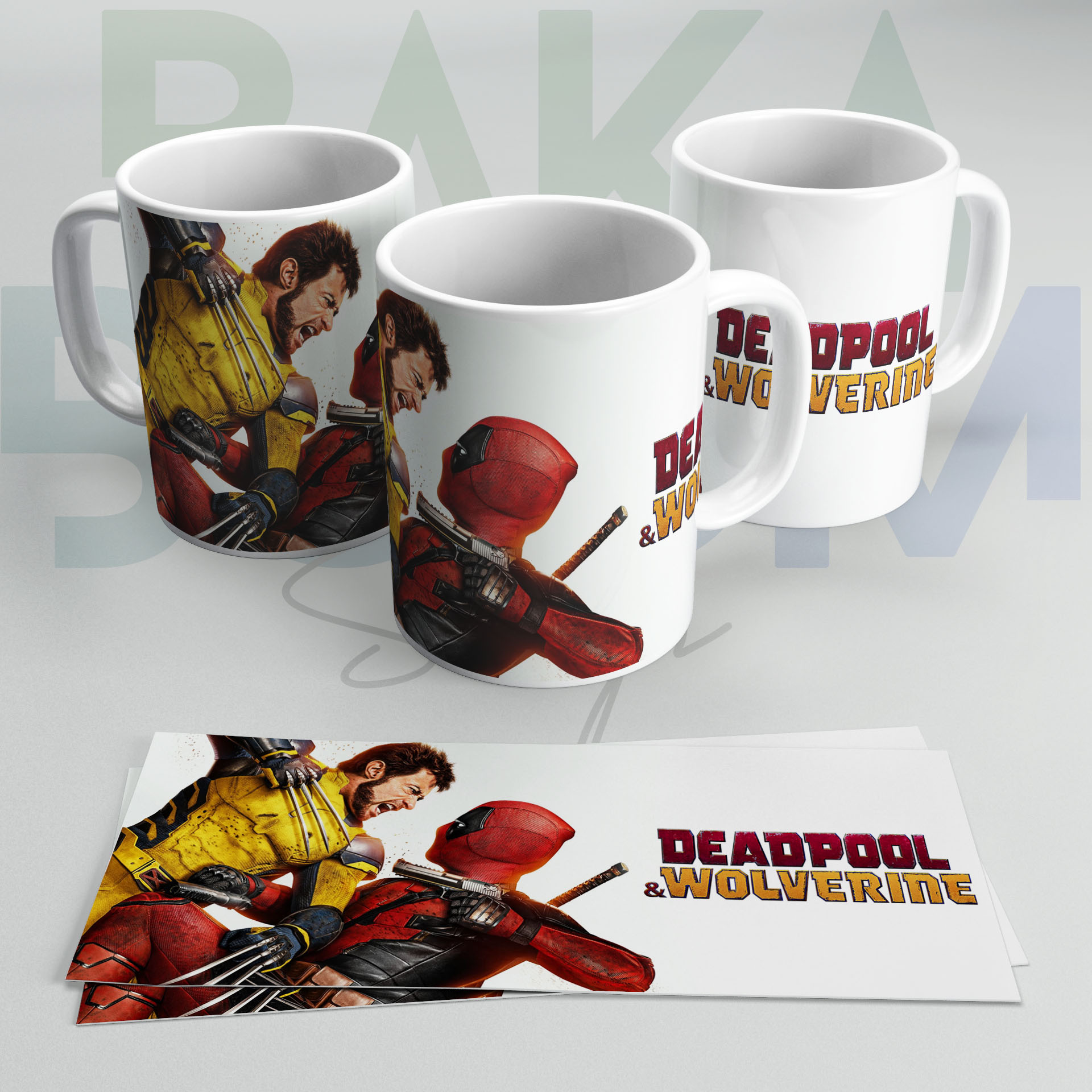 TAZA DEADPOOL LOBEZNO 2