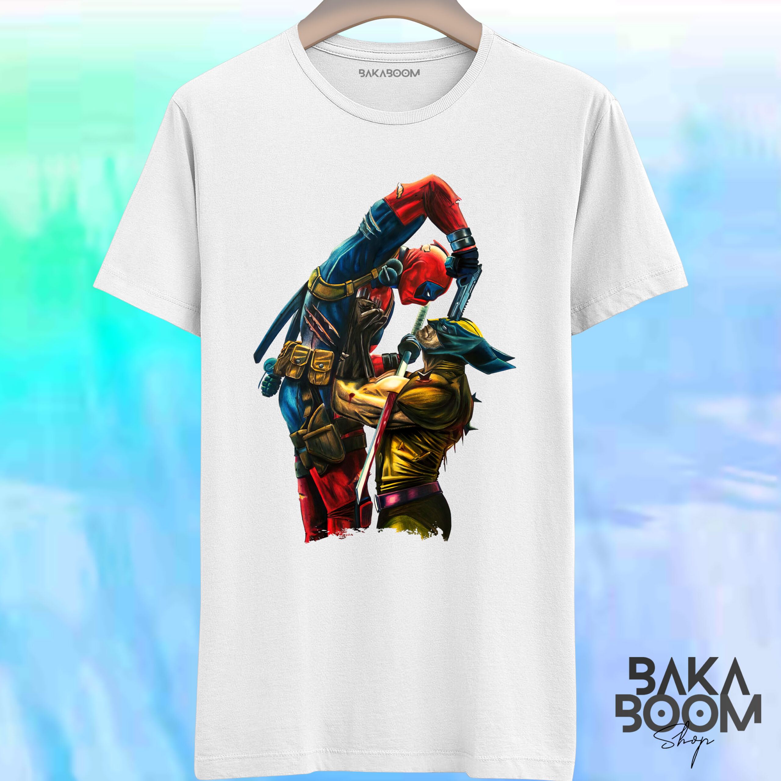 CAMISETA LOBEZNO VS DEADPOOL 2 - Imagen 2