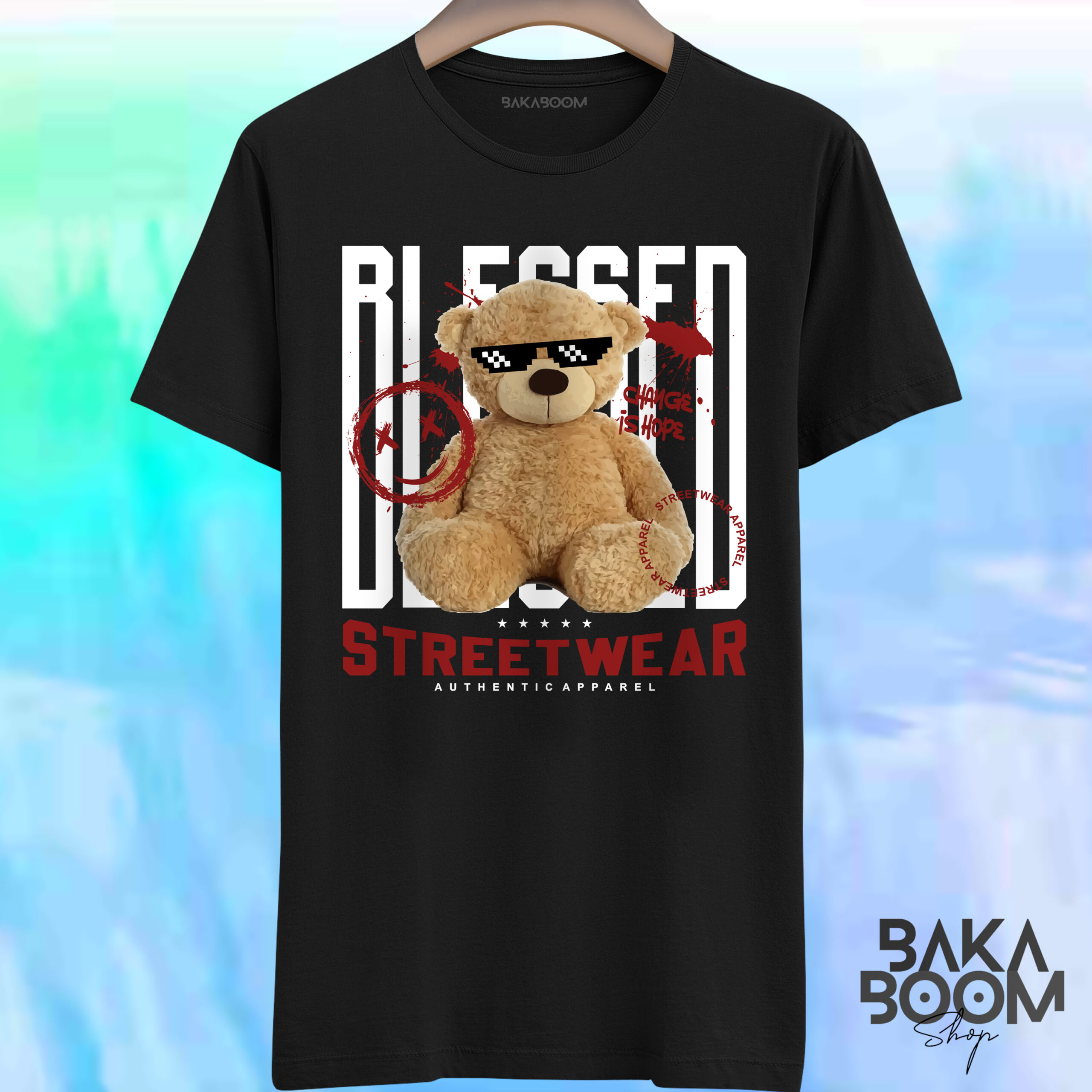 CAMISETA BEAR BLESSED