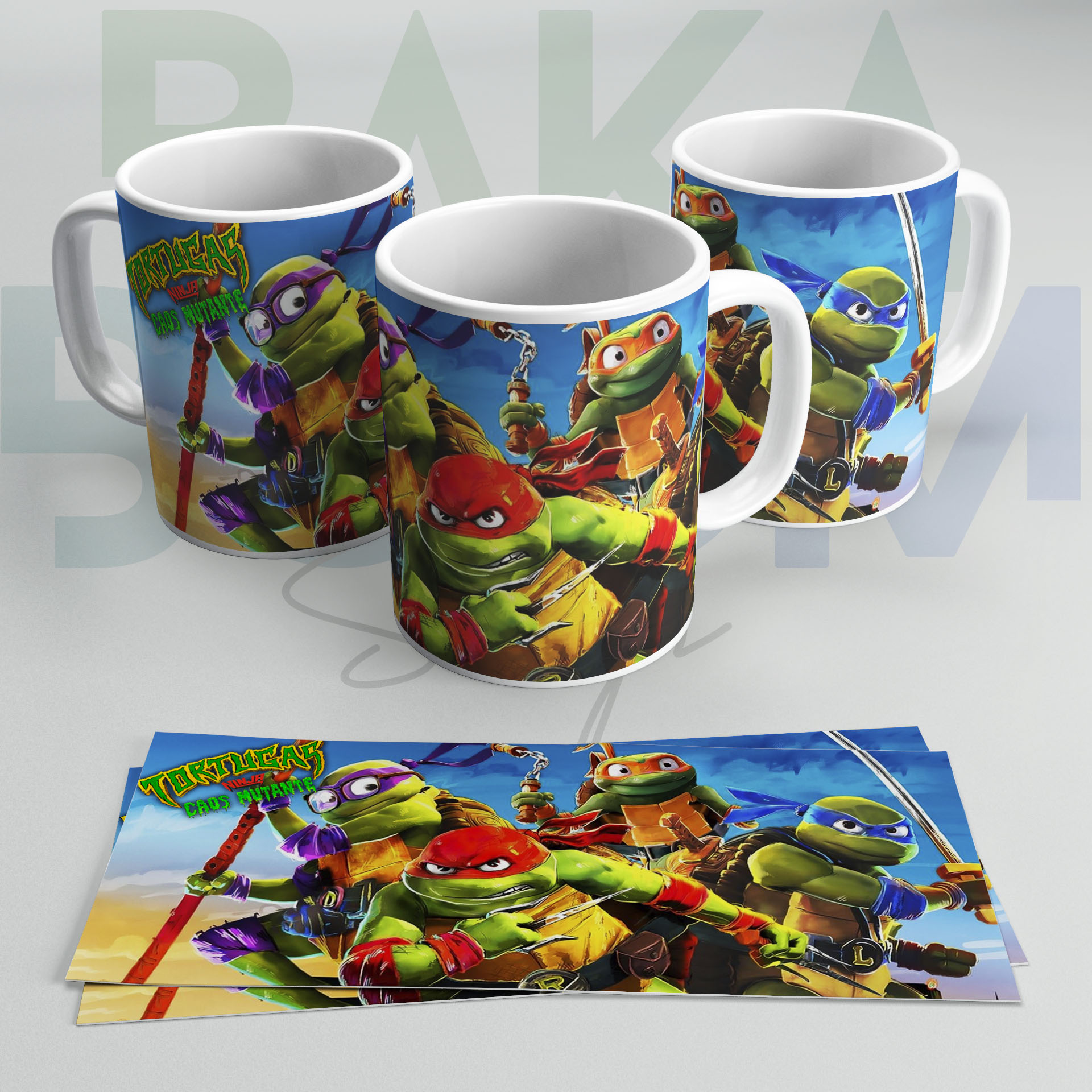 TAZA TORTUGAS NINJA