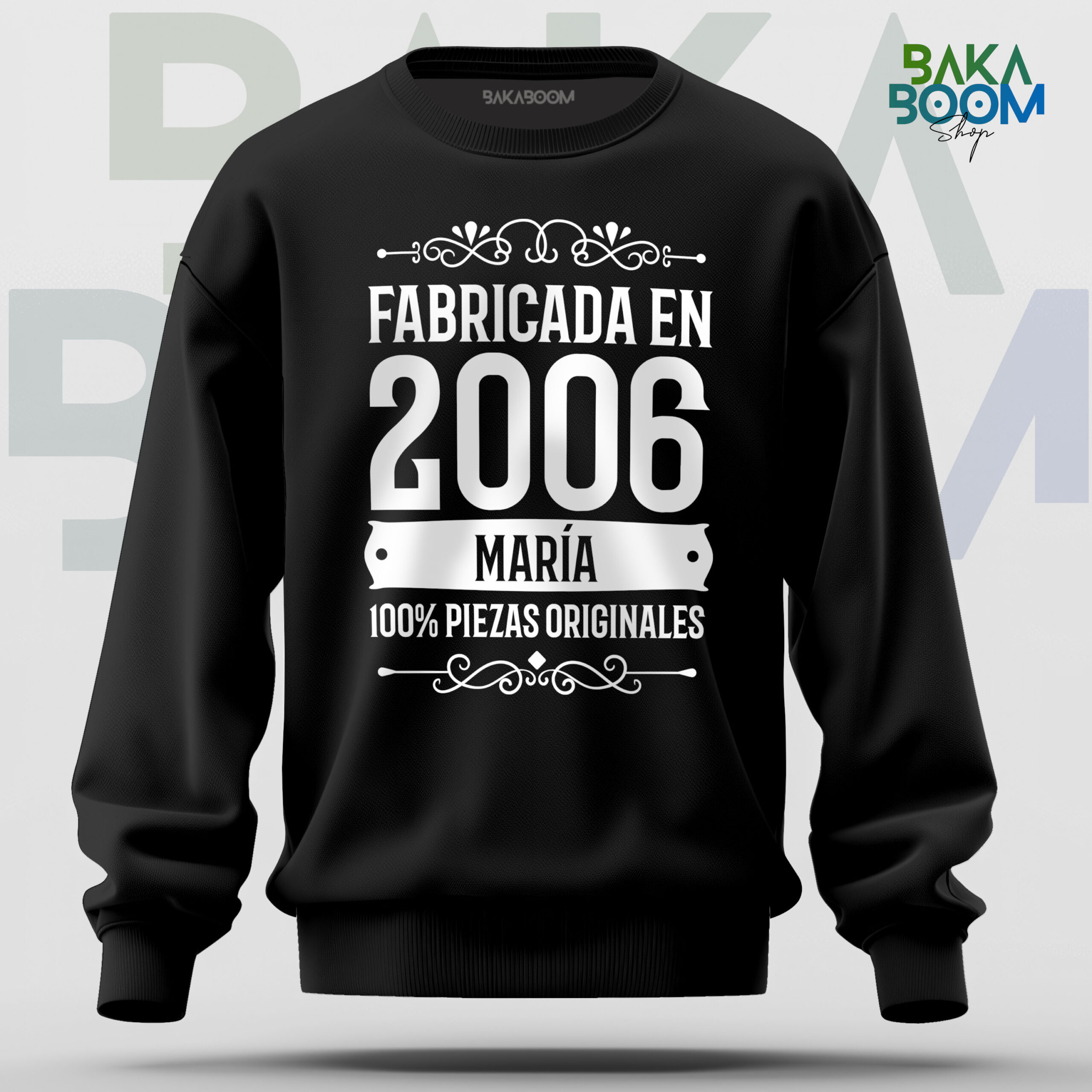 SUDADERA CIEN POR CIEN ORIGINAL