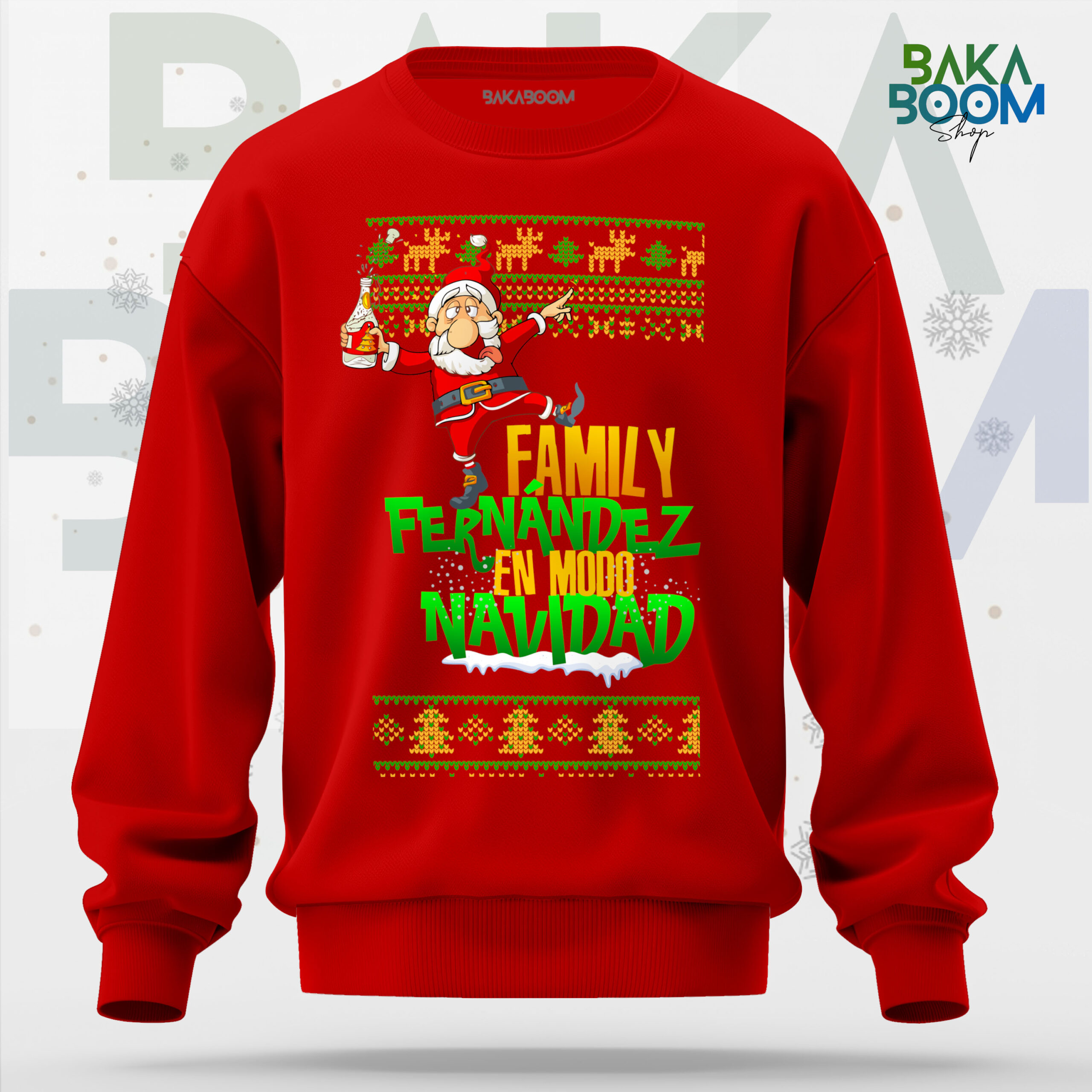 SUDADERA FAMILY EN MODO NAVIDAD - Imagen 2