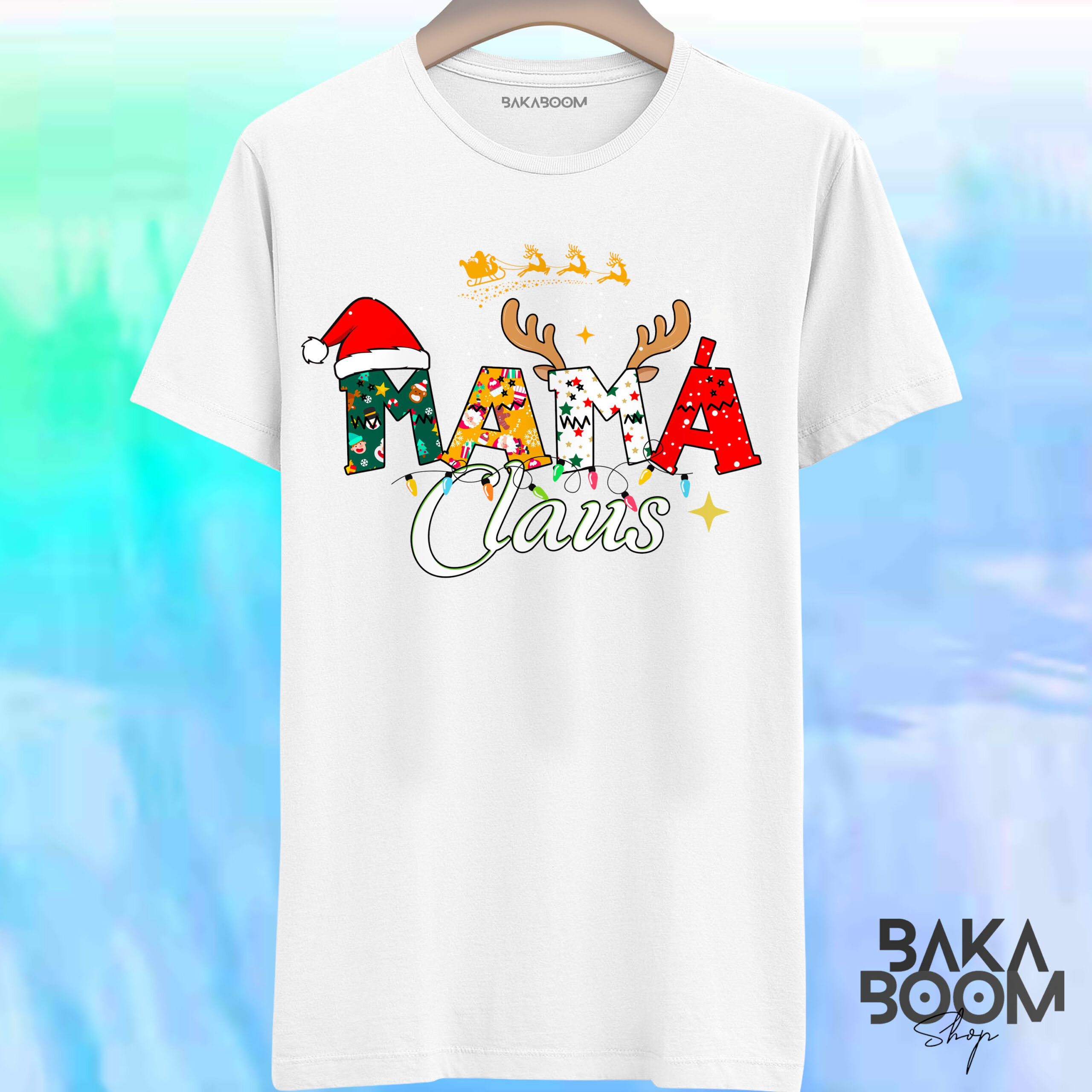 CAMISETA MAMA CLAUS - Imagen 2