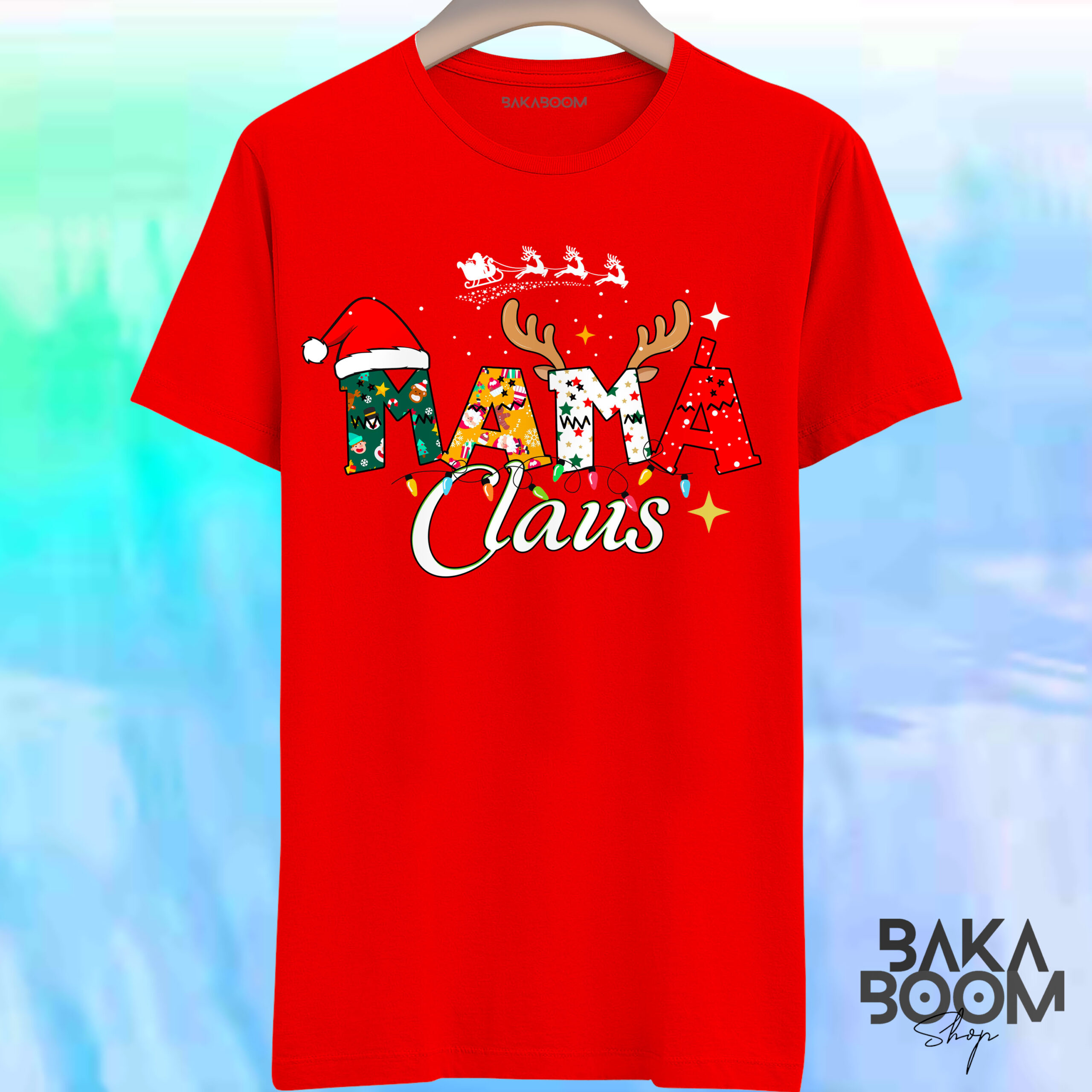 CAMISETA MAMA CLAUS