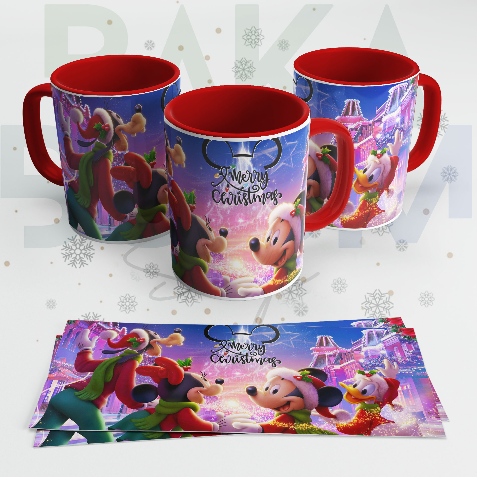 TAZA NAVIDAD DISNEY