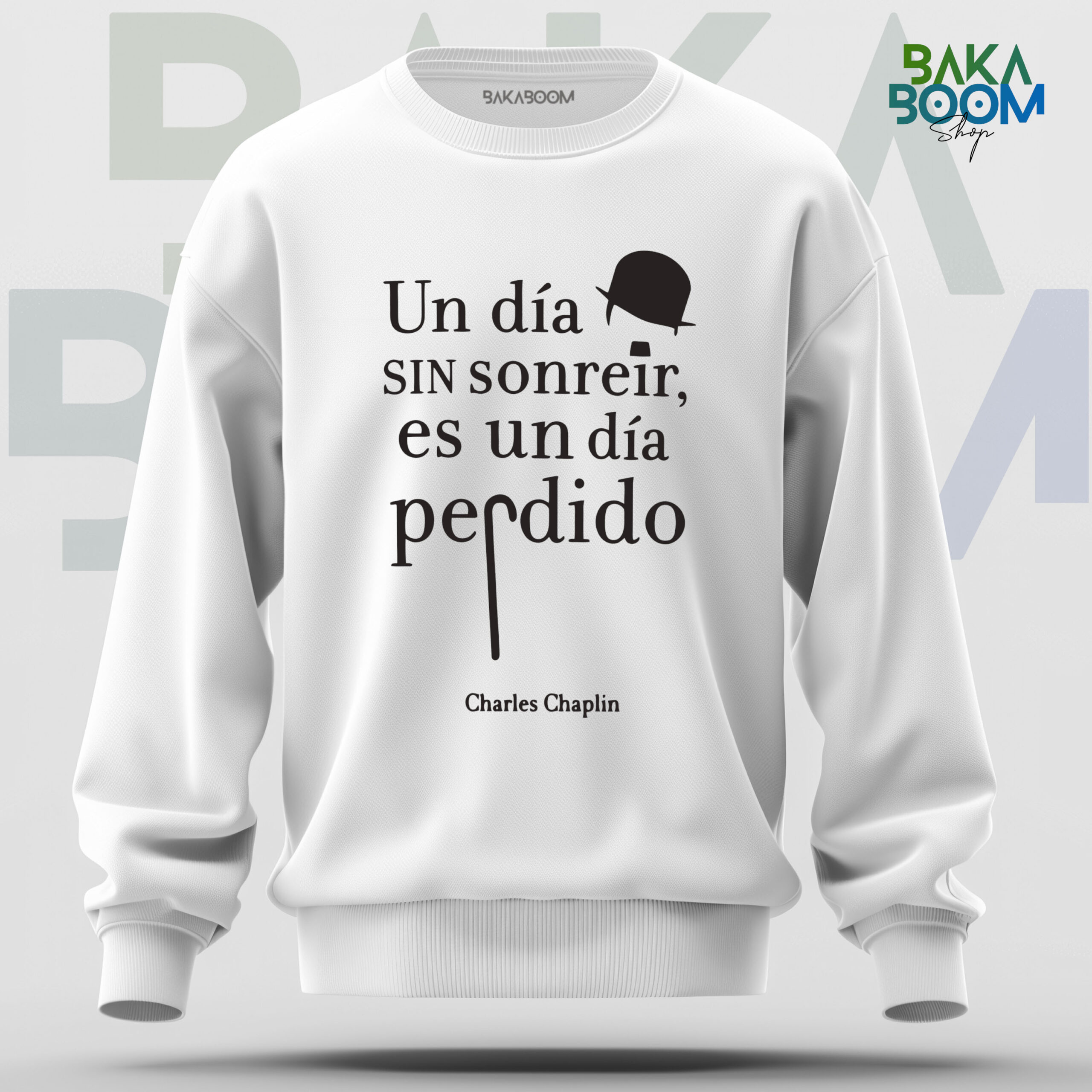 SUDADERA UN DIA SIN SONREIR - Imagen 2