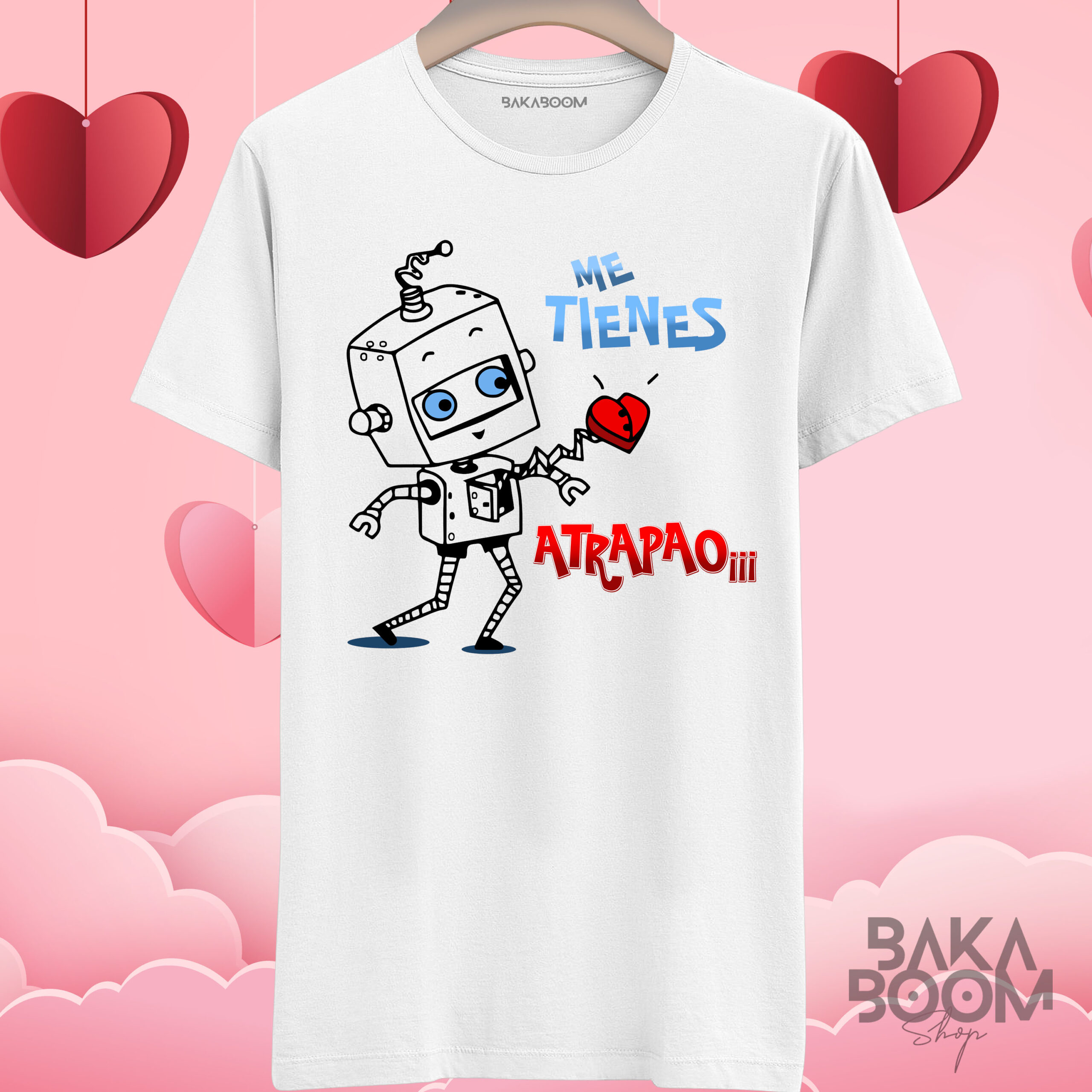 CAMISETA ROBOTS ENAMORADOS - Imagen 4
