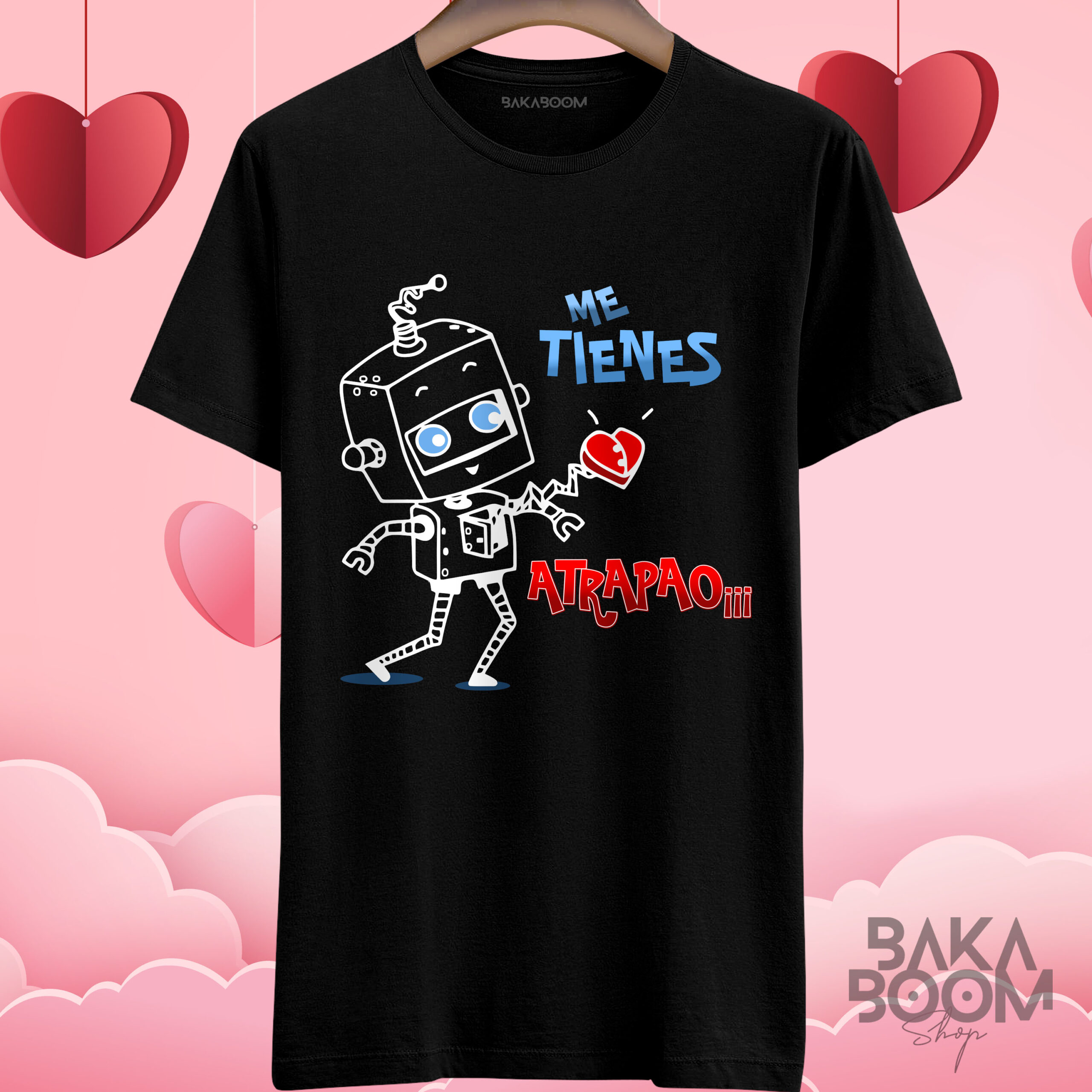 CAMISETA ROBOTS ENAMORADOS - Imagen 3