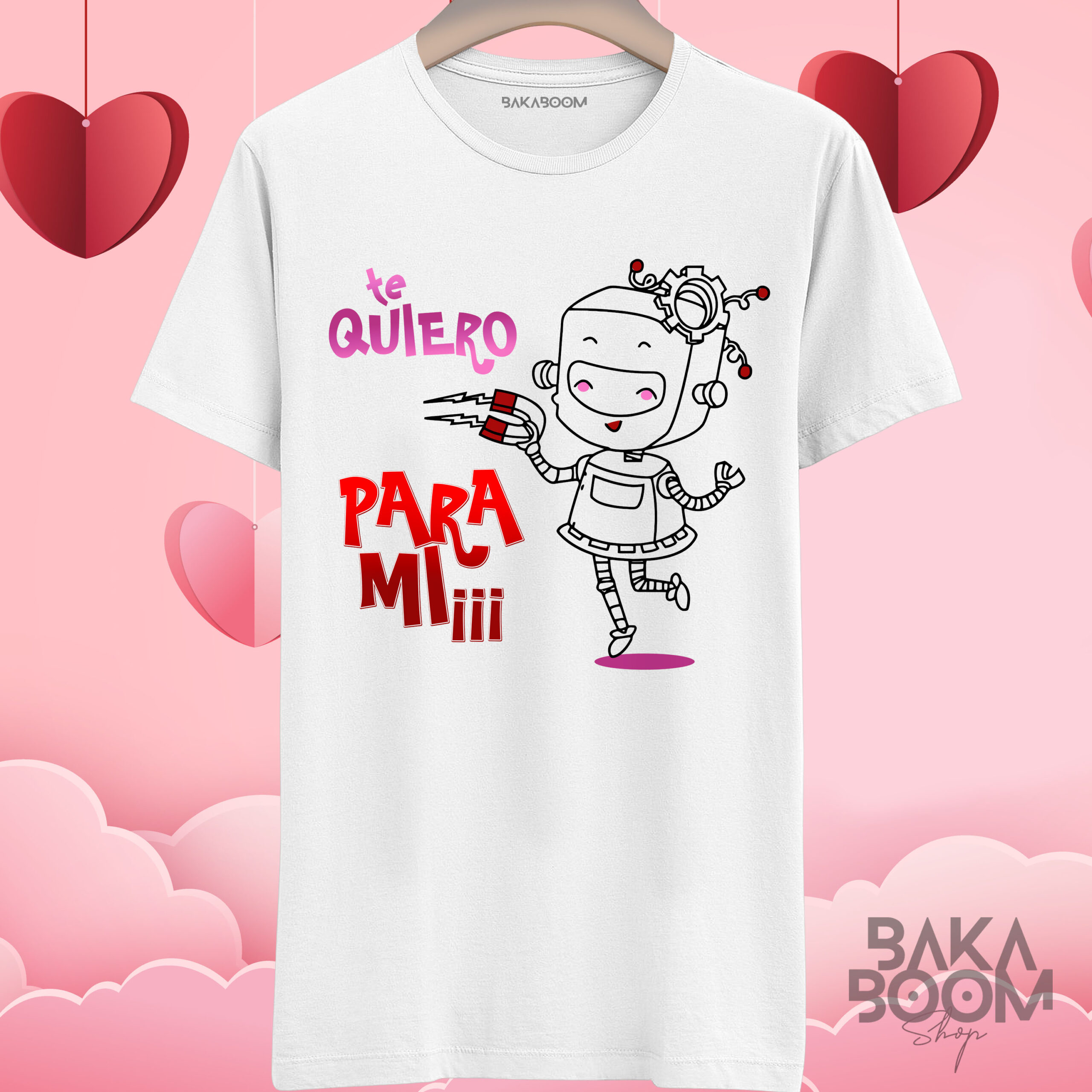 CAMISETA ROBOTS ENAMORADOS - Imagen 2