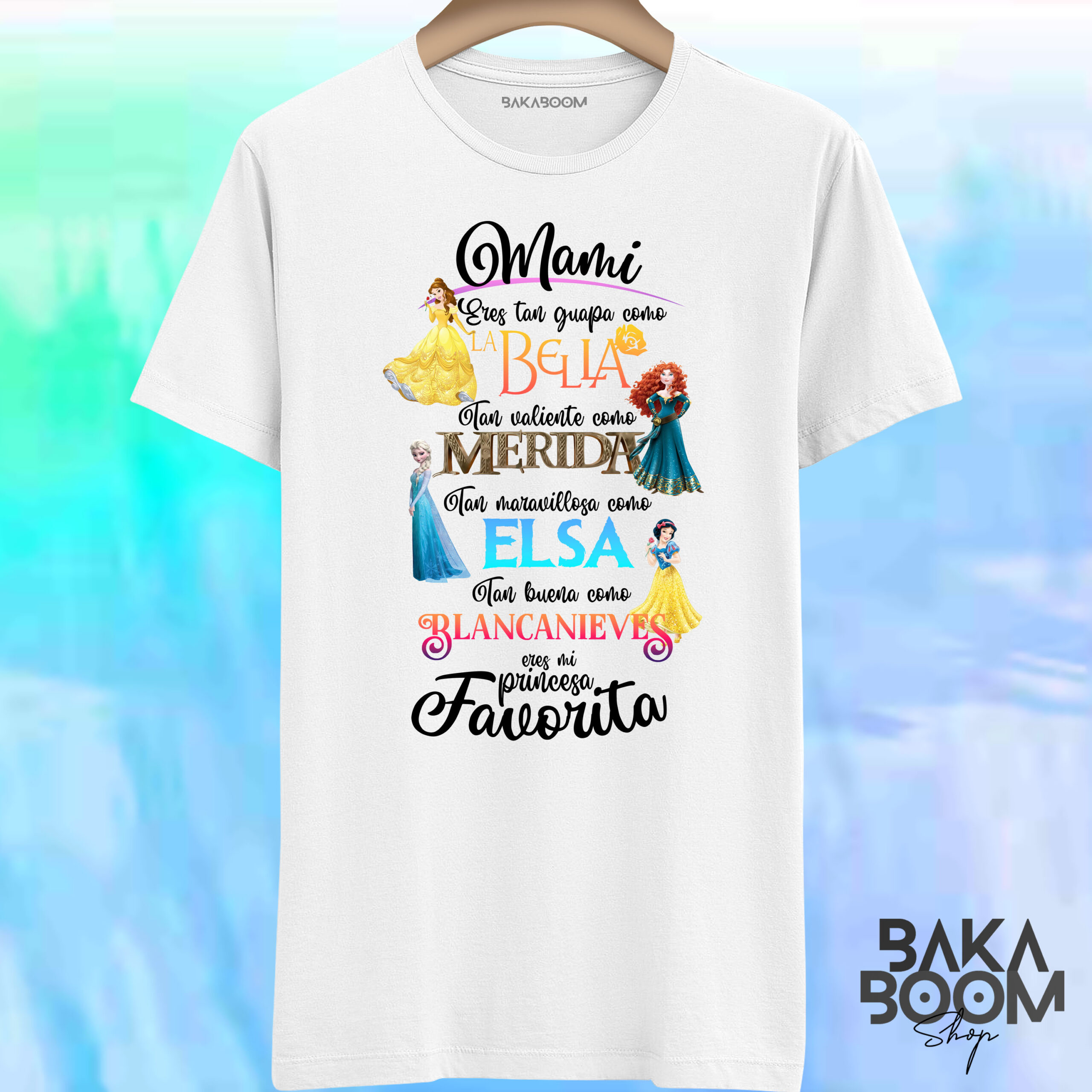 CAMISETA MAMI PRINCESAS - Imagen 2