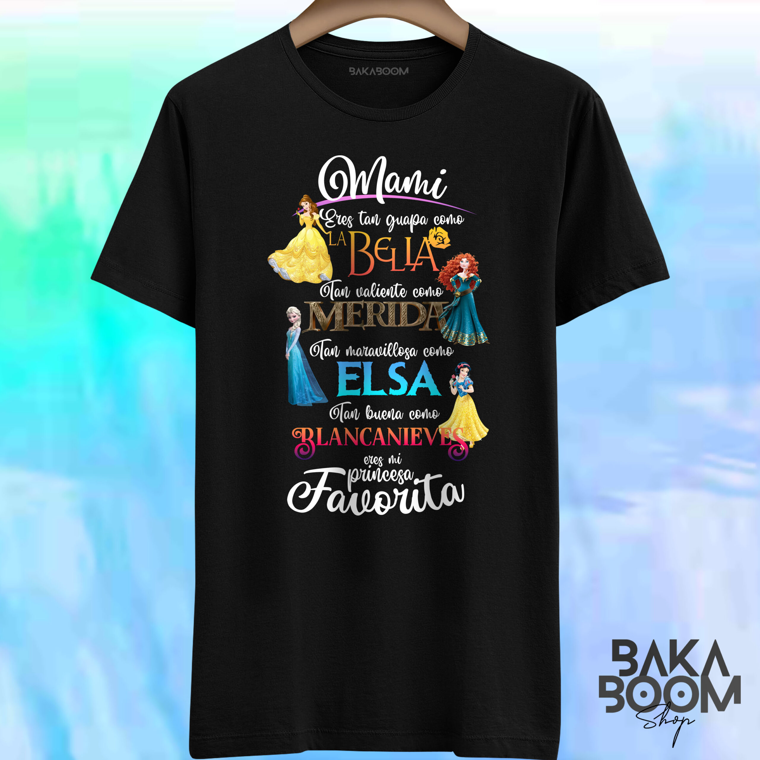 CAMISETA MAMI PRINCESAS