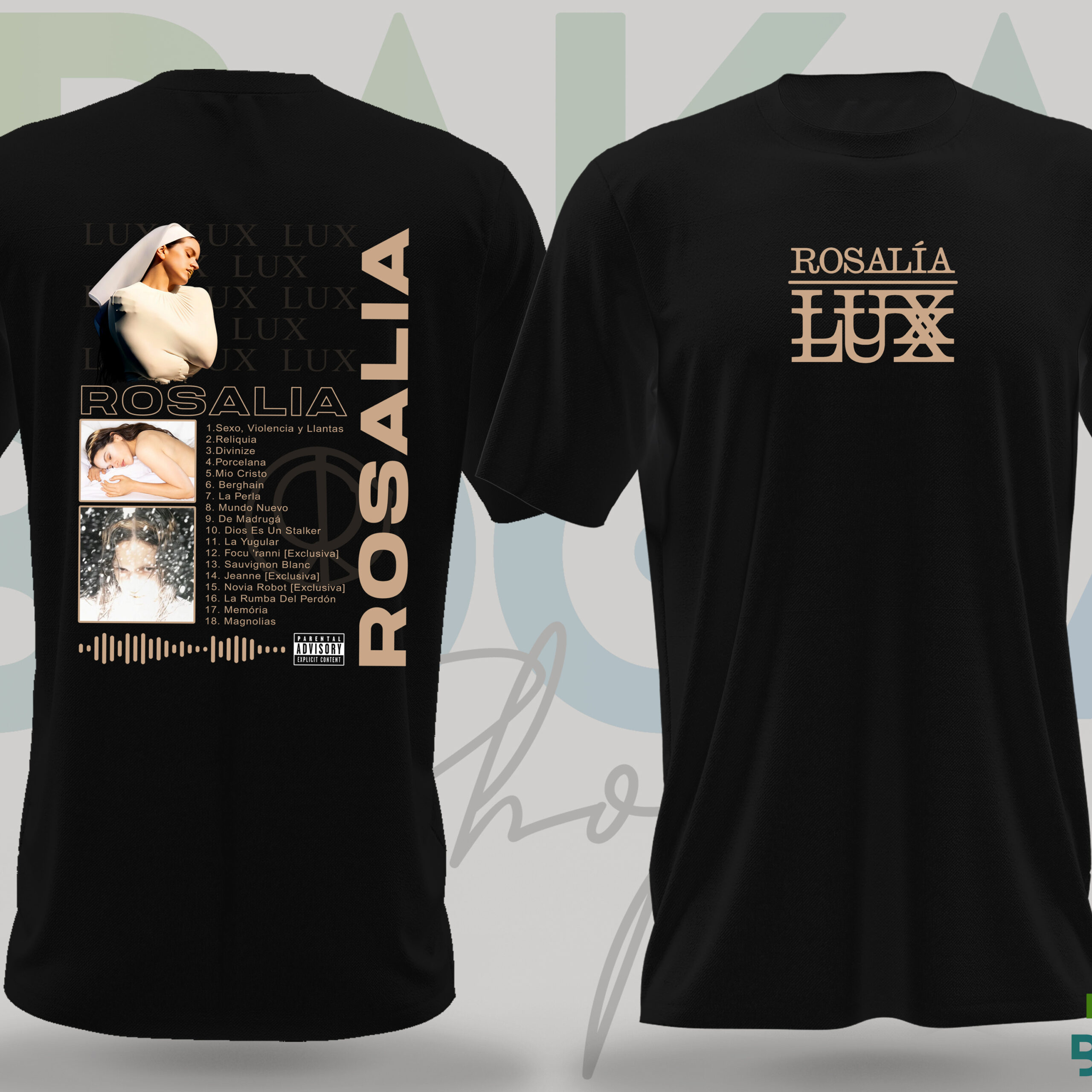 CAMISETA LUX ROSALIA